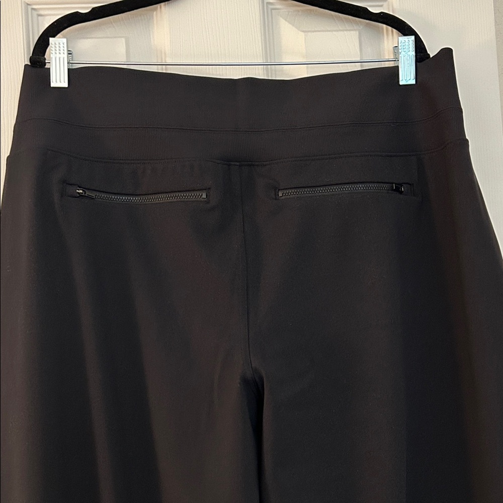 Athleta Black Venice Wide-Leg Active Pants - Picture 4 of 5
